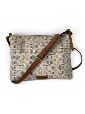 Fossil Fiona Small Crossbody Bag | Geometric Pattern | ZB7270